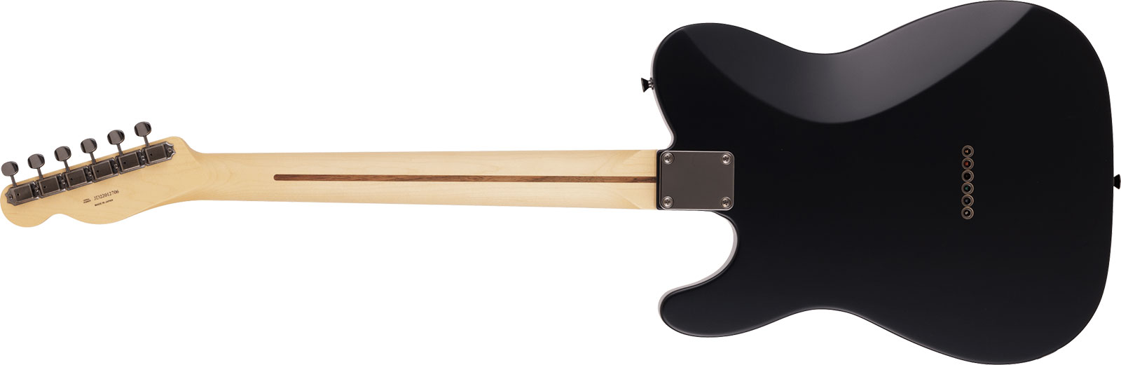 Fender Tele Hybrid Ii Jap 2s Ht Rw - Satin Black - Guitarra eléctrica con forma de tel - Variation 1
