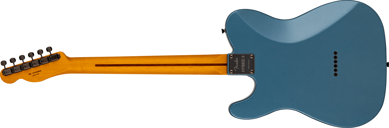 Fender Tele Hybrid Ii Mij Ltd Jap 2s Ht Mn - Matte Aero Blue Satin Metallic - Guitarra eléctrica con forma de tel - Variation 1