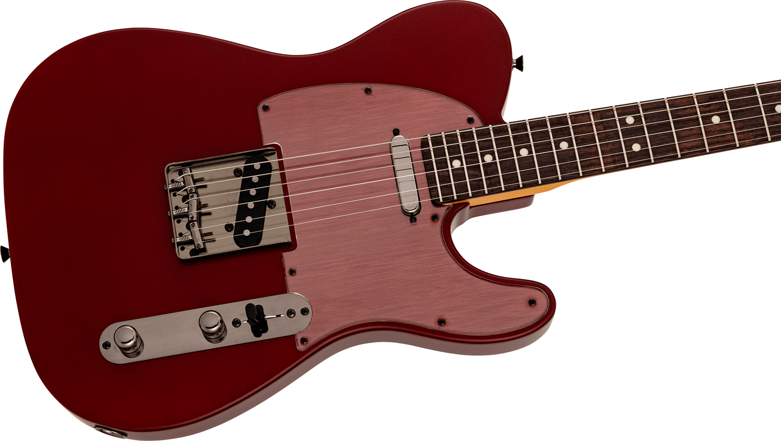 Fender Tele Hybrid Ii Mij Ltd Jap 2s Ht Rw - Matte Inferno Red - Guitarra eléctrica con forma de tel - Variation 2