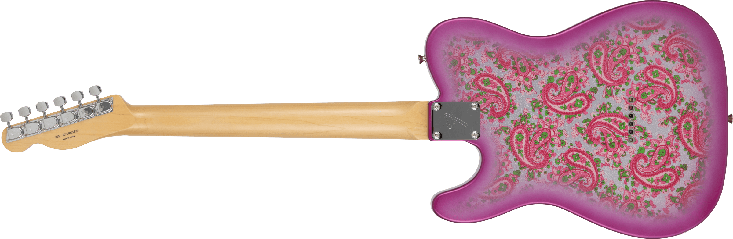 Fender Tele Ltd Jap 2s Ht Mn - Pink Paisley - Guitarra eléctrica con forma de tel - Variation 1