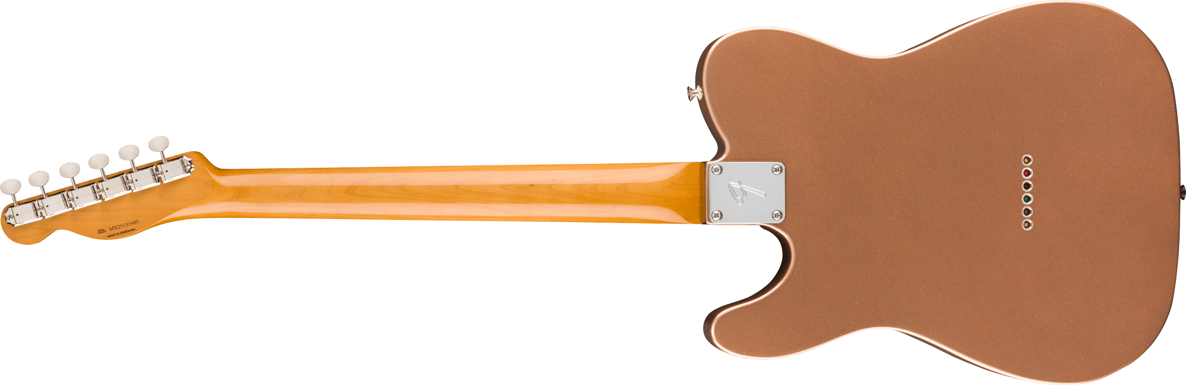Fender Tele Mid 60s Vintera 3 Mex 2s Ht Rw - Firemist Gold - Guitarra eléctrica con forma de tel - Variation 1