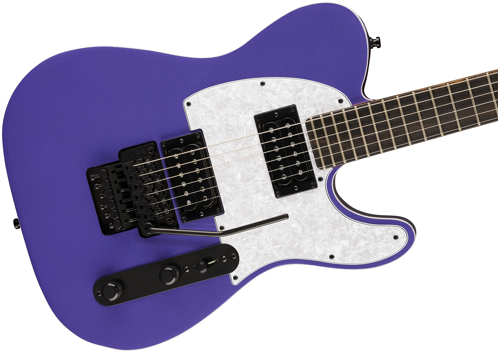 Fender Tele Player Fusion Hh Floyd Rose Ltd Mex 2h Fr Eb - Aura Metallic - Guitarra eléctrica con forma de tel - Variation 2