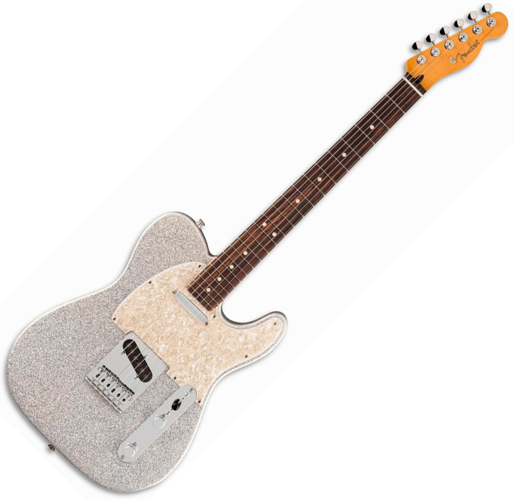 Fender Tele Player Ii 75th Ann. Mex 2s Ht Rw - Diamond Dust Sparkle - Guitarra eléctrica con forma de tel - Variation 1