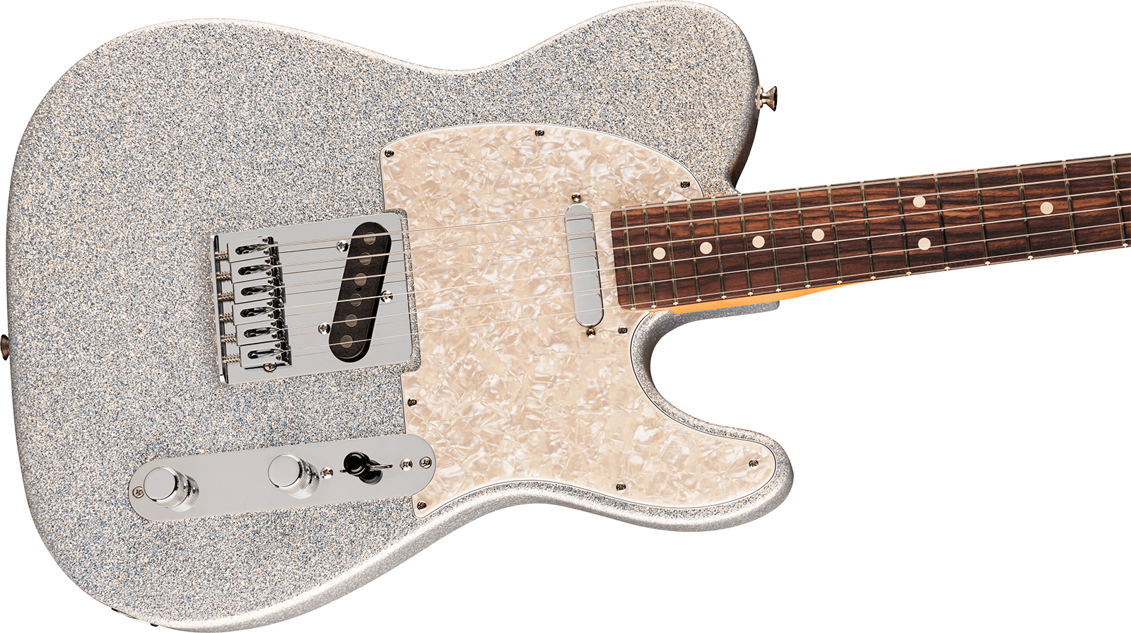 Fender Tele Player Ii 75th Ann. Mex 2s Ht Rw - Diamond Dust Sparkle - Guitarra eléctrica con forma de tel - Variation 3