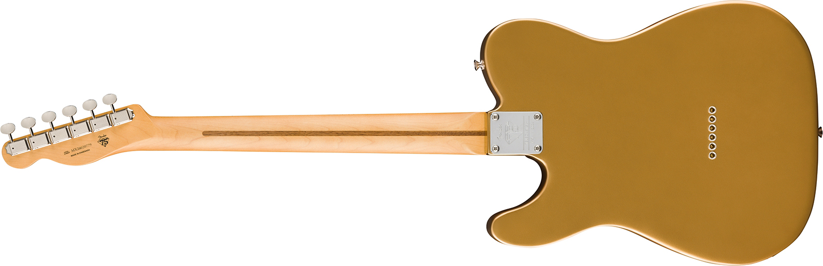 Fender Tele Player Ii 75th Anniversary Mex Ht 2s Mn - Aztec Gold - Guitarra eléctrica con forma de tel - Variation 1