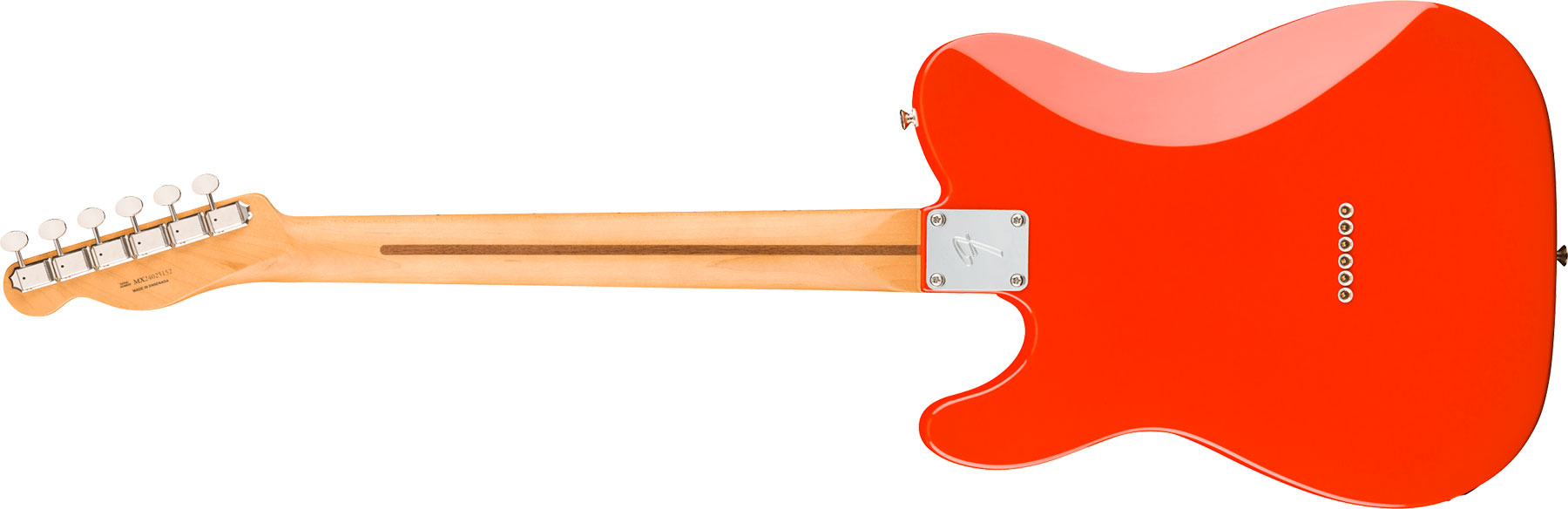 Fender Tele Player Ii Hh Mex 2h Ht Mn - Coral Red - Guitarra eléctrica con forma de tel - Variation 1