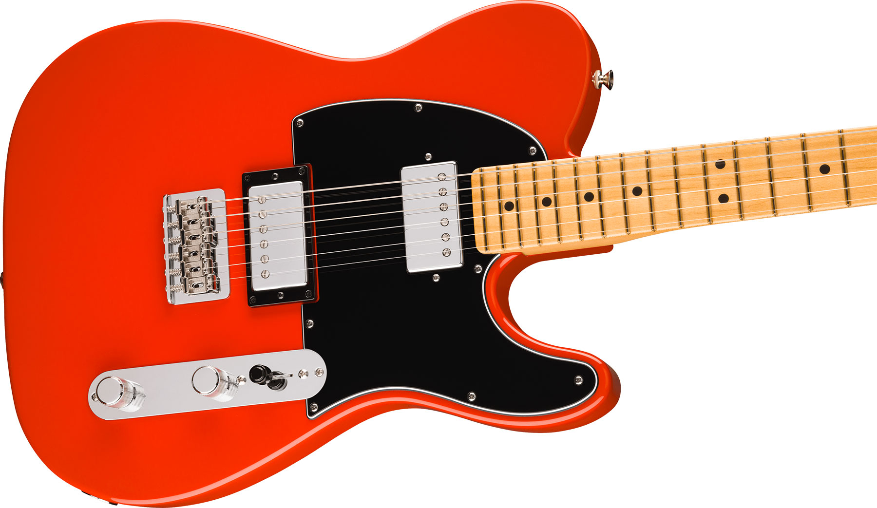Fender Tele Player Ii Hh Mex 2h Ht Mn - Coral Red - Guitarra eléctrica con forma de tel - Variation 2