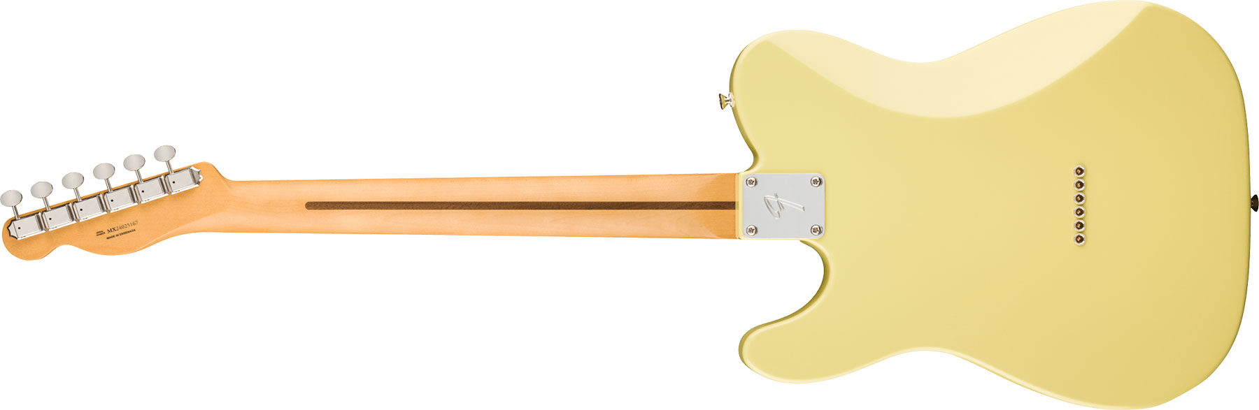 Fender Tele Player Ii Hh Mex 2h Ht Mn - Hialeah Yellow - Guitarra eléctrica con forma de tel - Variation 2