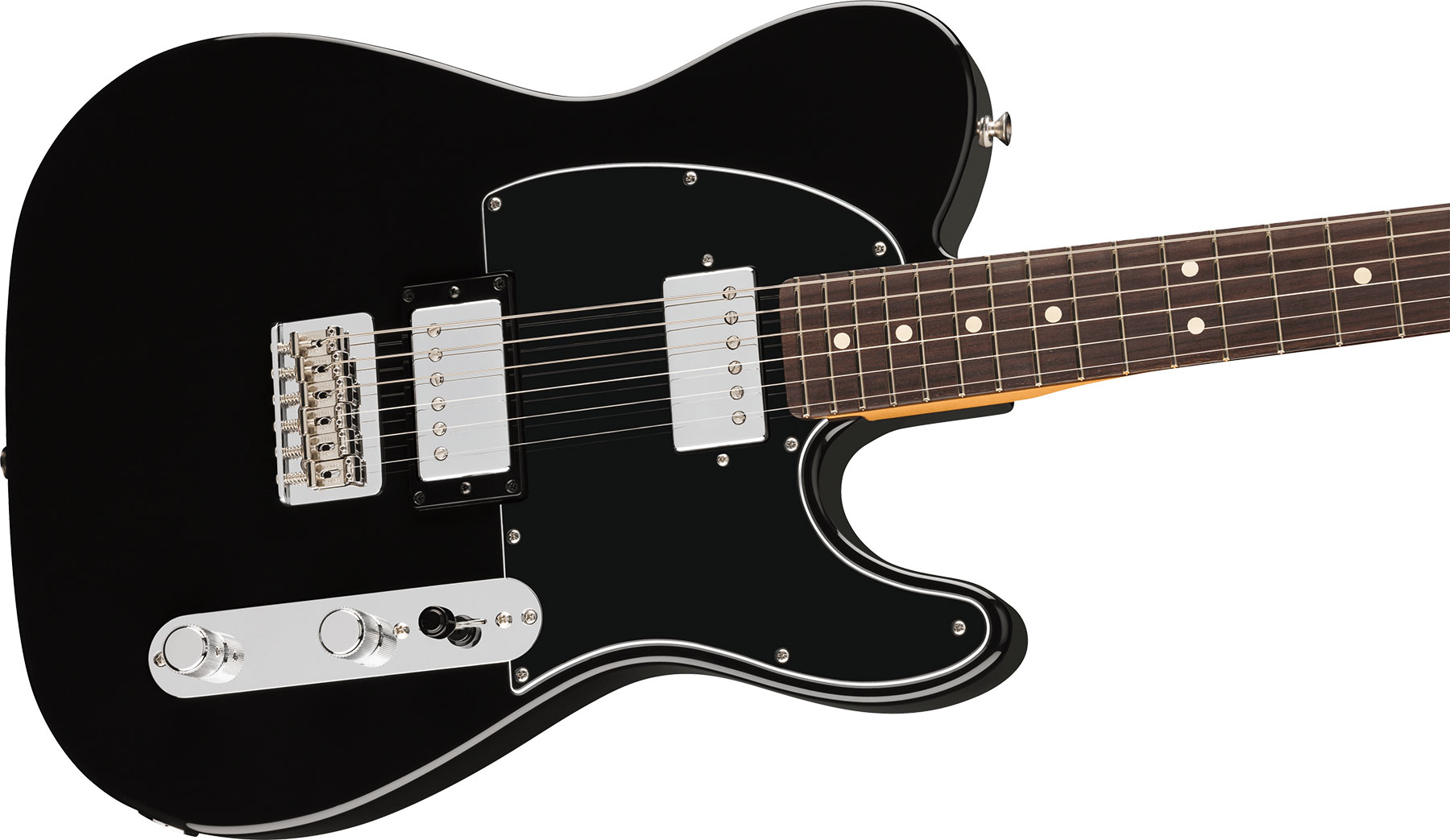Fender Tele Player Ii Hh Mex 2h Ht Rw - Black - Guitarra eléctrica con forma de tel - Variation 2