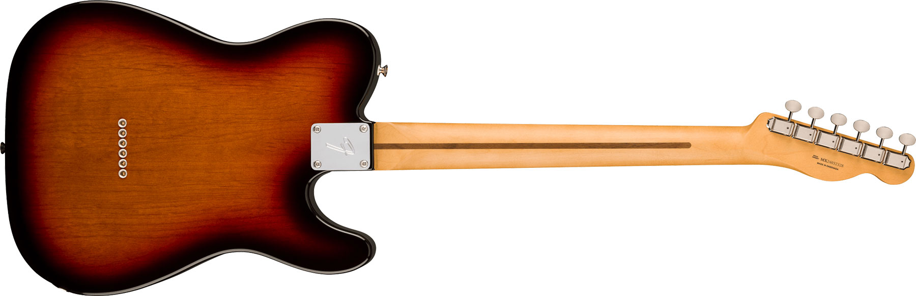 Fender Tele Player Ii Lh Mex Aulne Gaucher 2s Ht Mn - 3-color Sunburst - Guitarra eléctrica con forma de tel - Variation 1