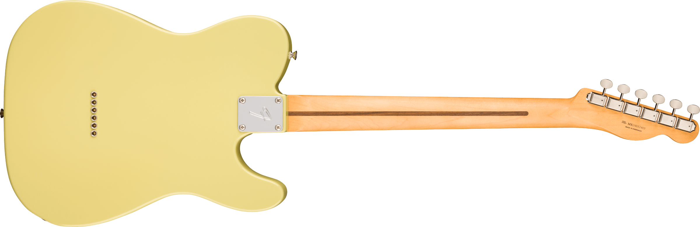 Fender Tele Player Ii Lh Mex Aulne Gaucher 2s Ht Mn - Hialeah Yellow - Guitarra eléctrica con forma de tel - Variation 1