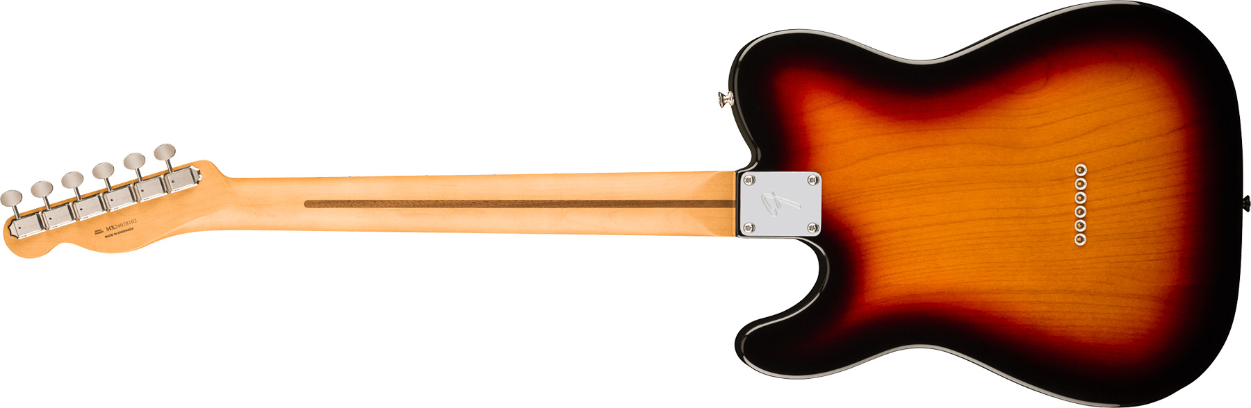 Fender Tele Player Ii Mex Aulne 2s Ht Mn - 3-color Sunburst - Guitarra eléctrica con forma de tel - Variation 1