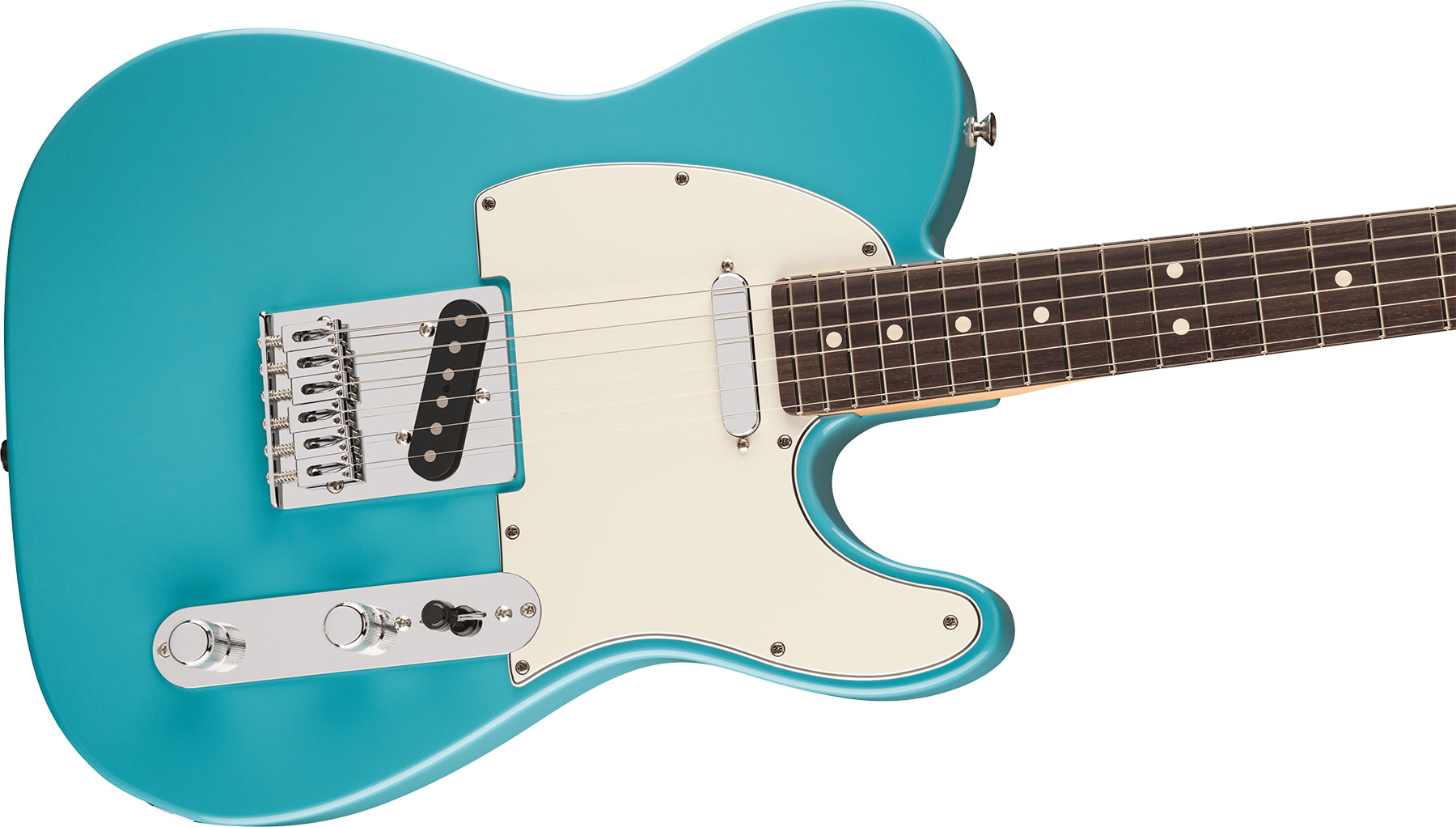 Fender Tele Player Ii Mex Aulne 2s Ht Rw - Aquatone Blue - Guitarra eléctrica con forma de tel - Variation 2
