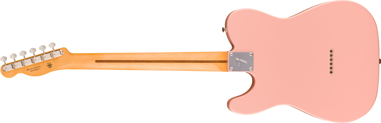 Fender Tele Player Ii Mex Ltd 2s Ht Rw - Shell Pink - Guitarra eléctrica con forma de tel - Variation 1