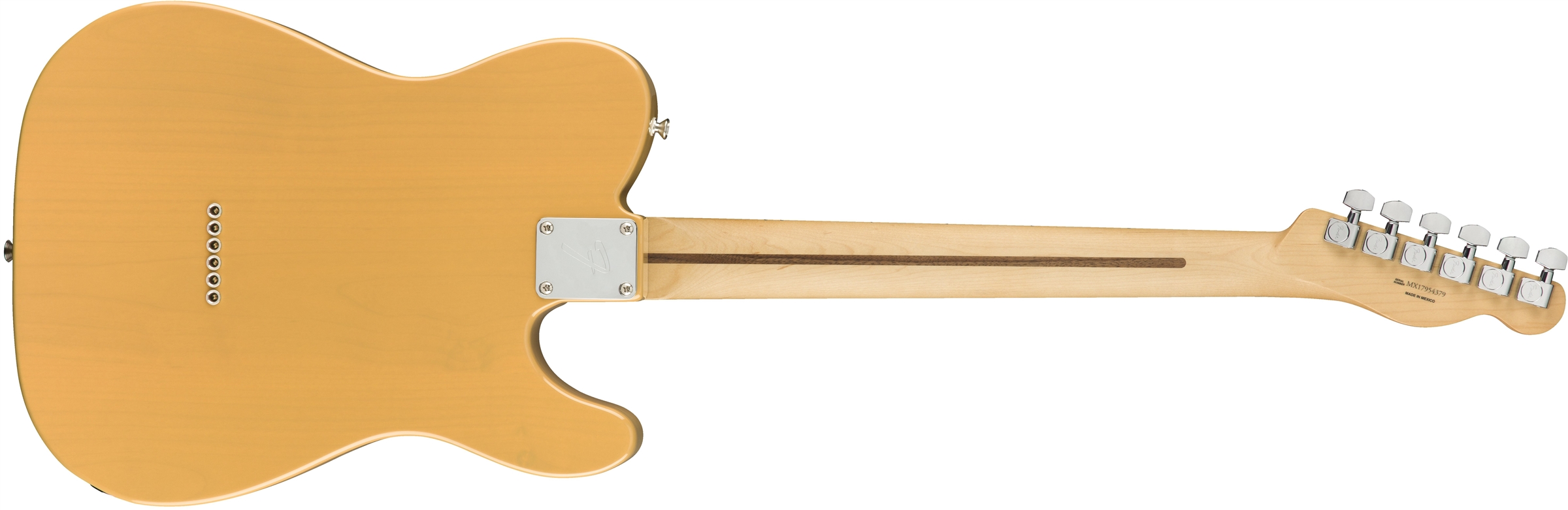 Fender Tele Player Lh Gaucher Mex 2s Mn - Butterscotch Blonde - Guitarra electrica para zurdos - Variation 1