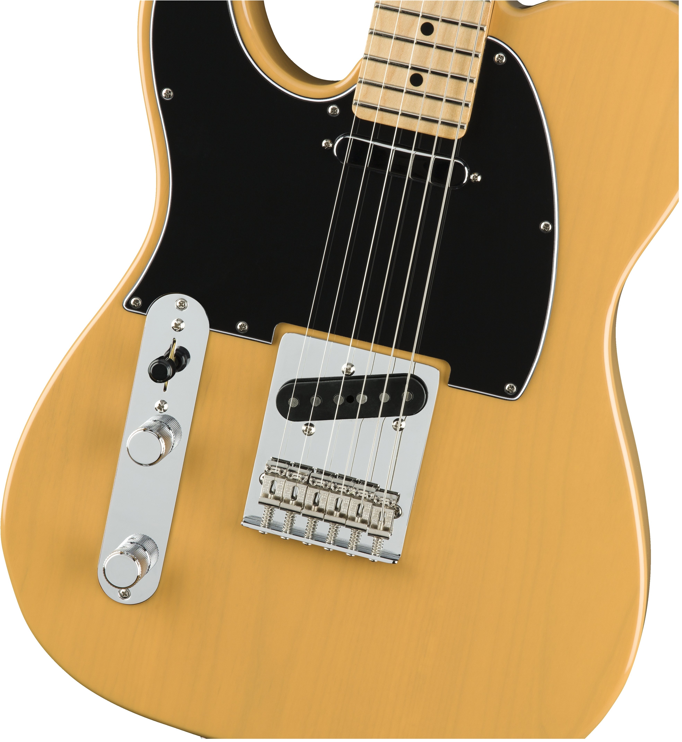 Fender Tele Player Lh Gaucher Mex 2s Mn - Butterscotch Blonde - Guitarra electrica para zurdos - Variation 2