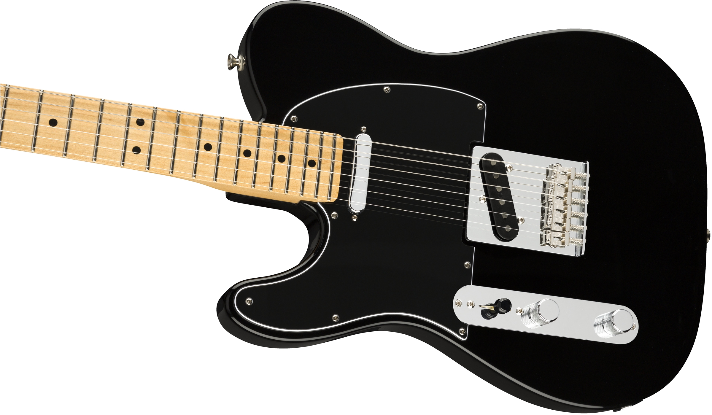 Fender Tele Player Lh Gaucher Mex Ss Mn - Black - Guitarra electrica para zurdos - Variation 3