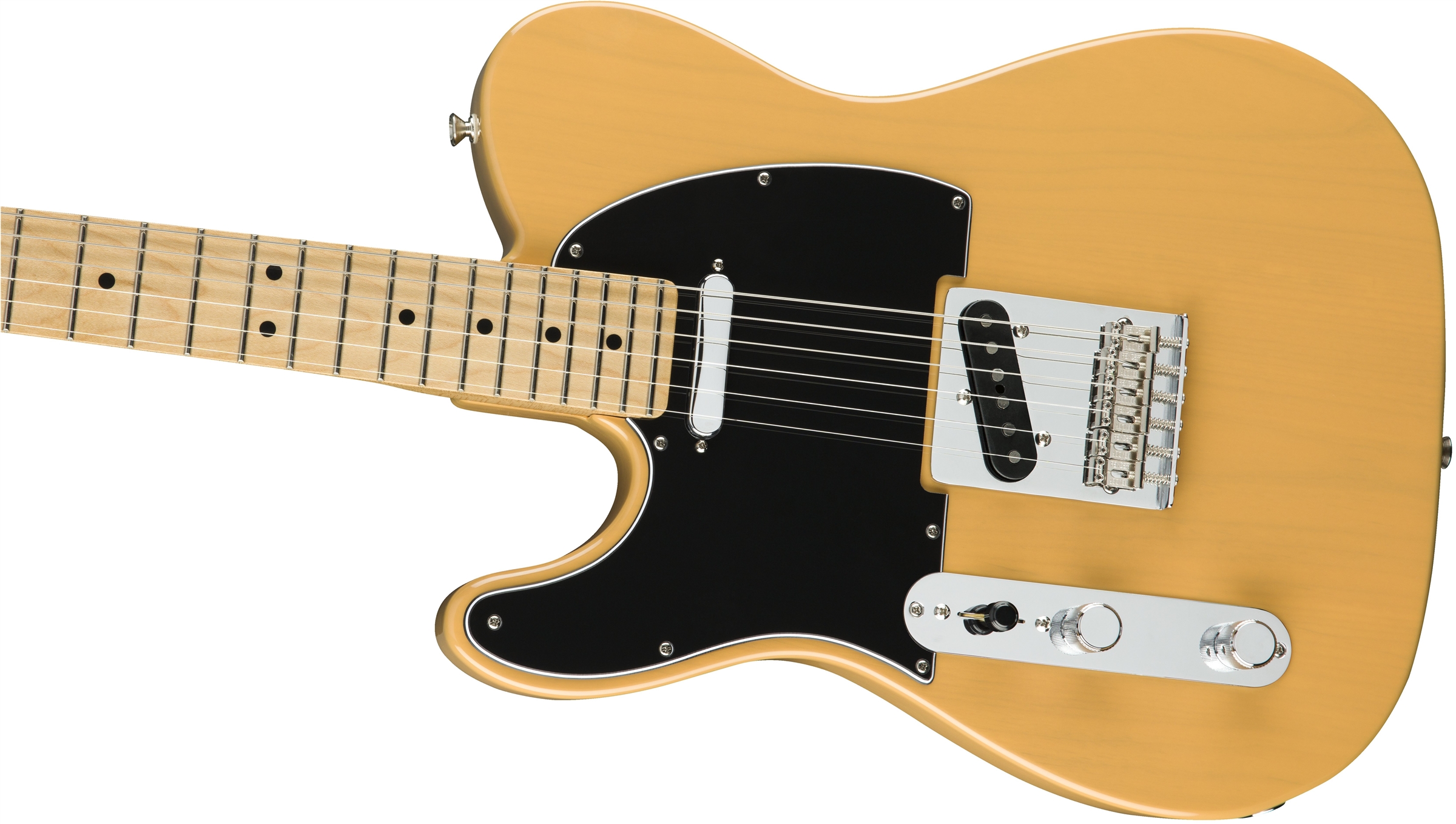 Fender Tele Player Lh Gaucher Mex 2s Mn - Butterscotch Blonde - Guitarra electrica para zurdos - Variation 3