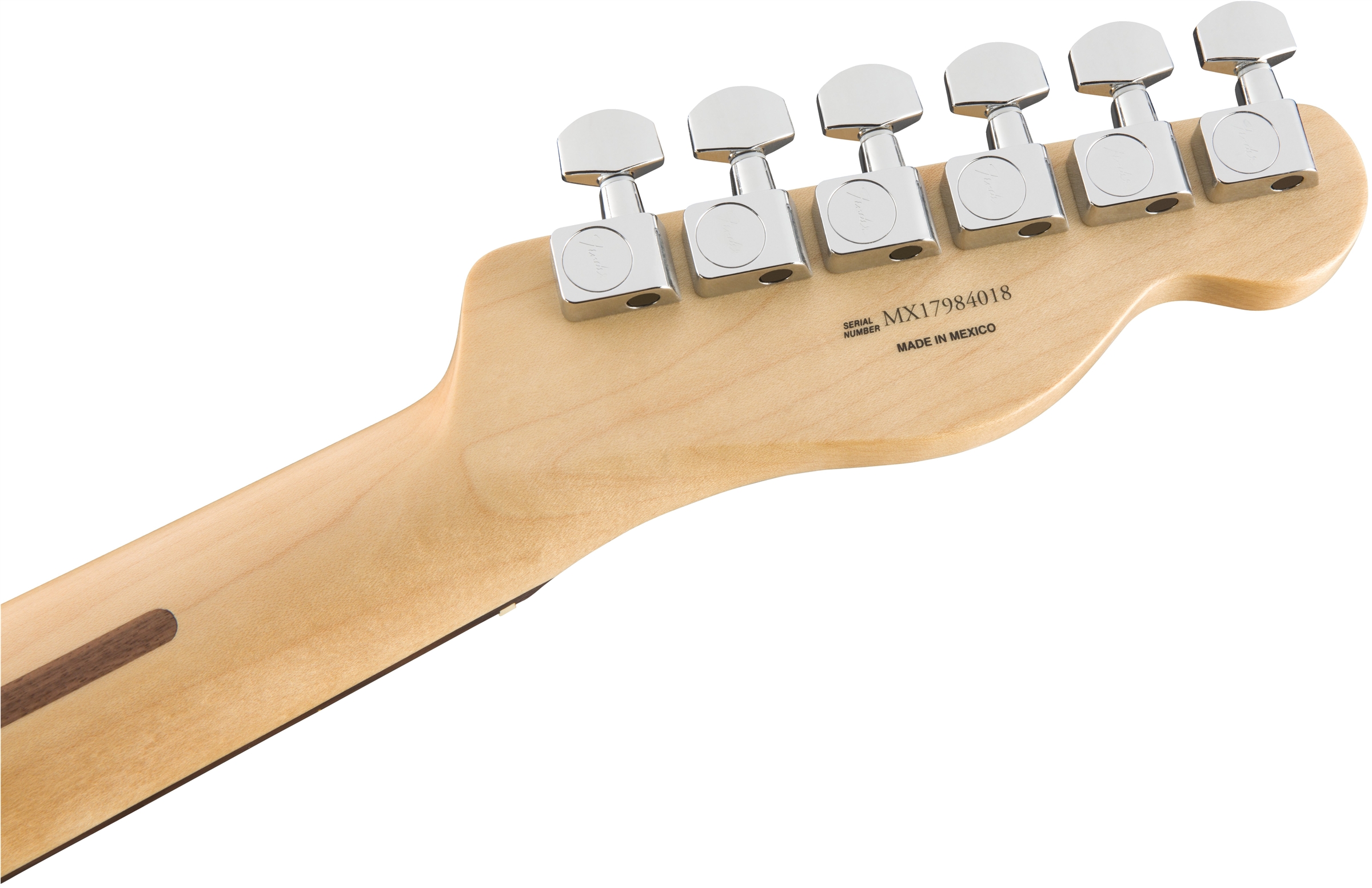 Fender Tele Player Lh Gaucher Mex Ss Pf - Polar White - Guitarra electrica para zurdos - Variation 5