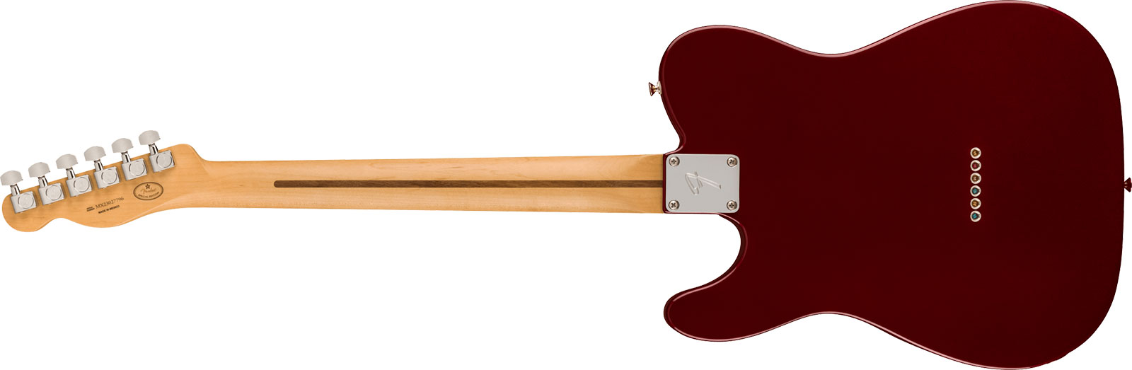 Fender Tele Player Ltd Mex 2s Pure Vintage Ht Eb - Oxblood - Guitarra eléctrica con forma de tel - Variation 1