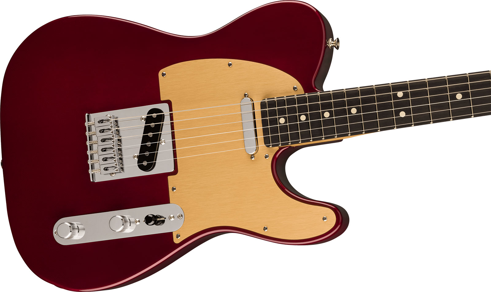Fender Tele Player Ltd Mex 2s Pure Vintage Ht Eb - Oxblood - Guitarra eléctrica con forma de tel - Variation 2