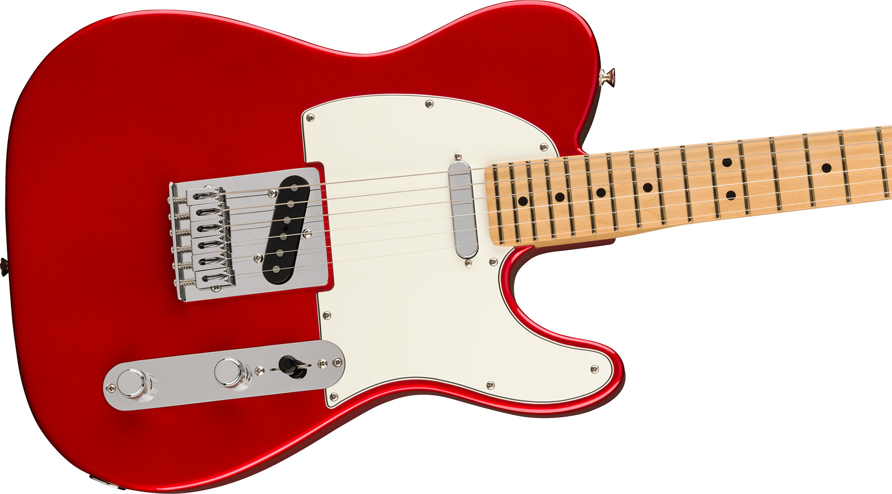 Fender Tele Player Mex 2023 2s Ht Mn - Candy Apple Red - Guitarra eléctrica con forma de tel - Variation 2