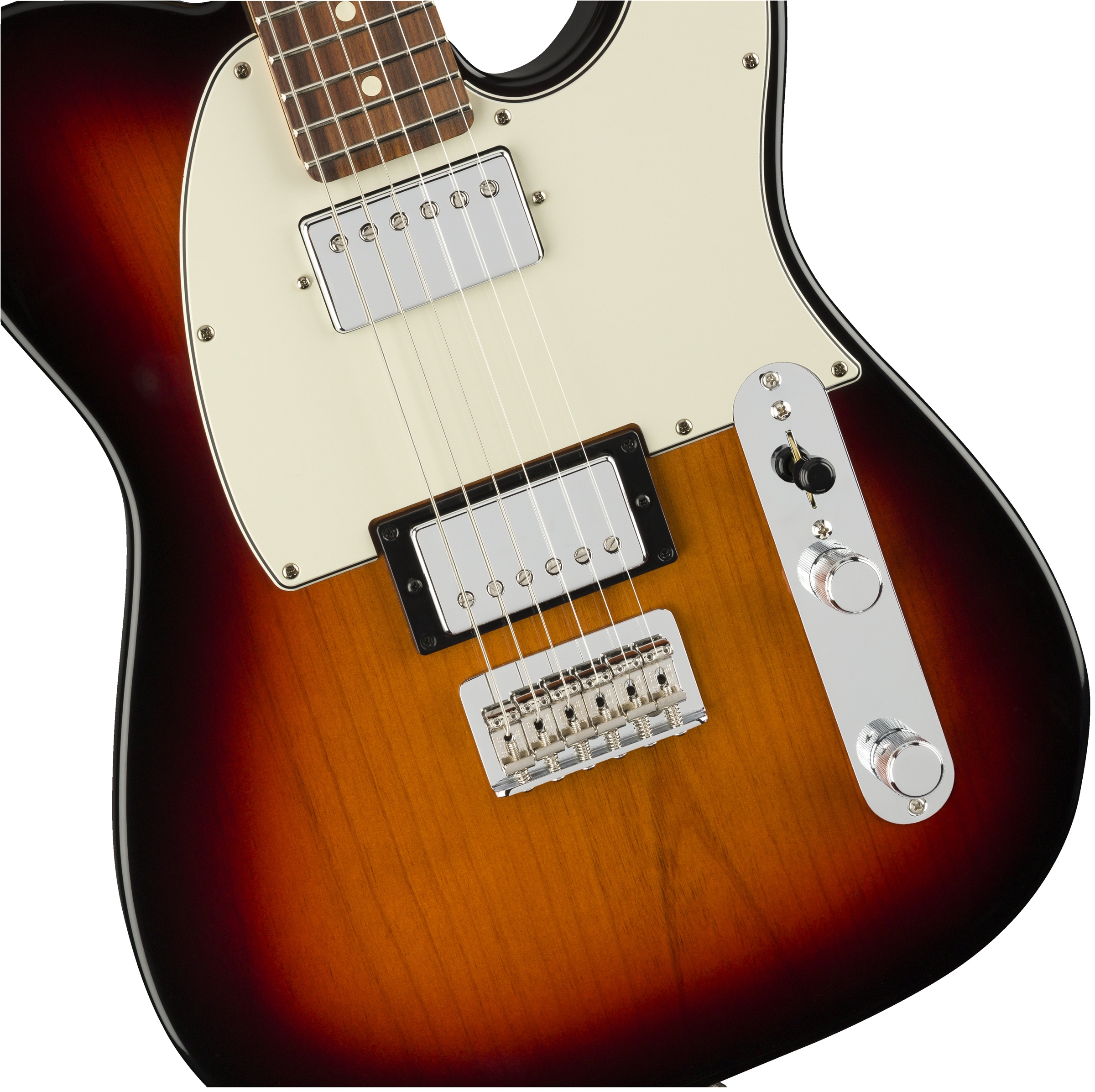 Fender Tele Player Mex Hh Pf - 3-color Sunburst - Guitarra eléctrica con forma de tel - Variation 2