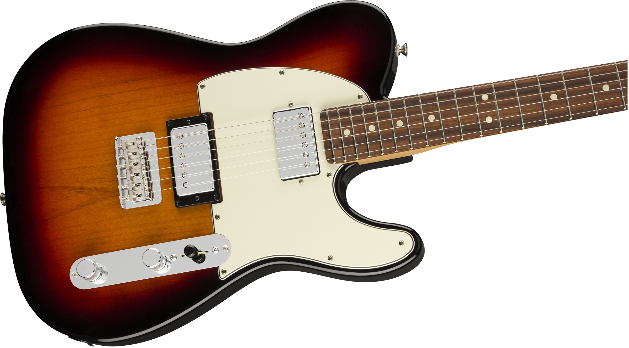 Fender Tele Player Mex Hh Pf - 3-color Sunburst - Guitarra eléctrica con forma de tel - Variation 3