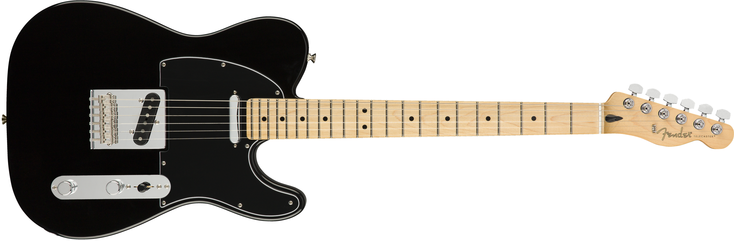 Fender Tele Player Mex Mn - Black - Guitarra eléctrica con forma de tel - Variation 1
