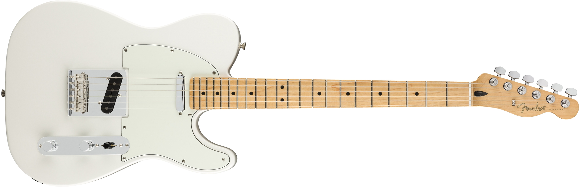 Fender Tele Player Mex Mn - Polar White - Guitarra eléctrica con forma de tel - Variation 1