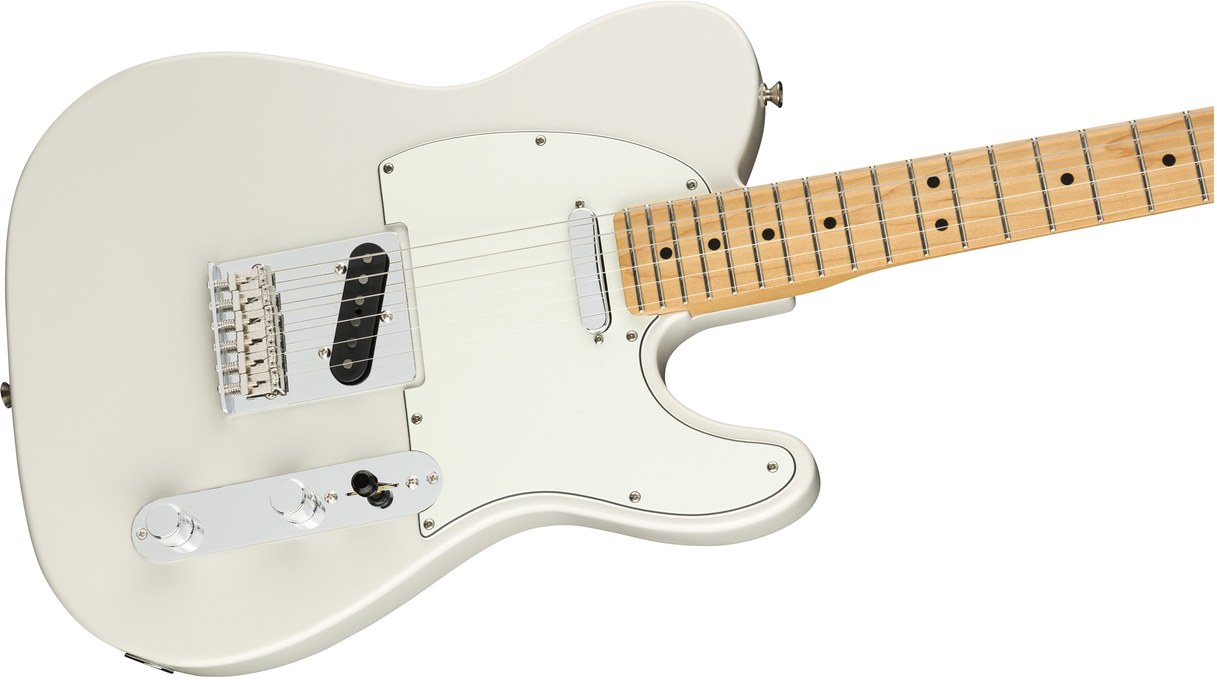 Fender Tele Player Mex Mn - Polar White - Guitarra eléctrica con forma de tel - Variation 4