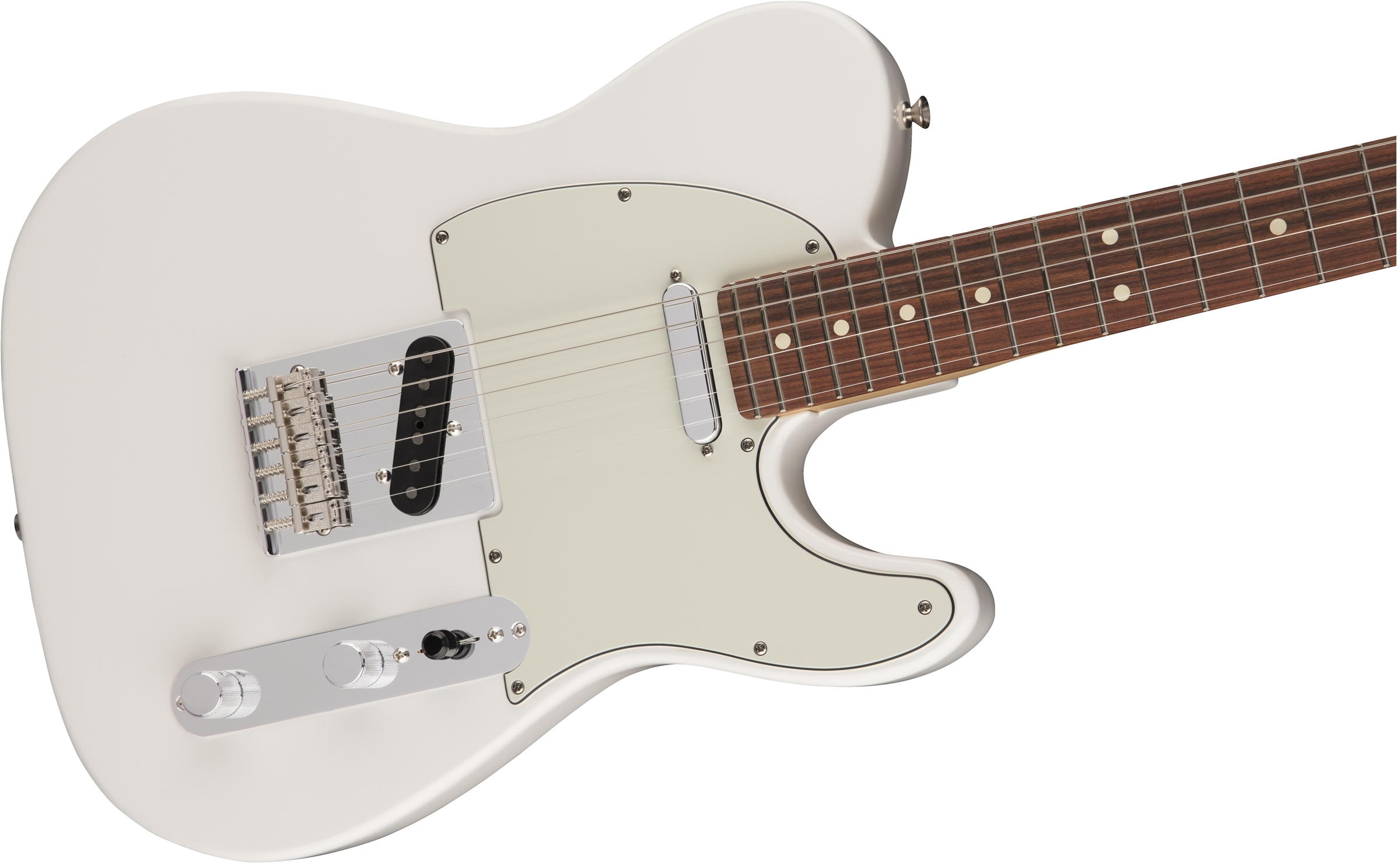 Fender Tele Player Mex Ss Pf - Polar White - Guitarra eléctrica con forma de tel - Variation 3