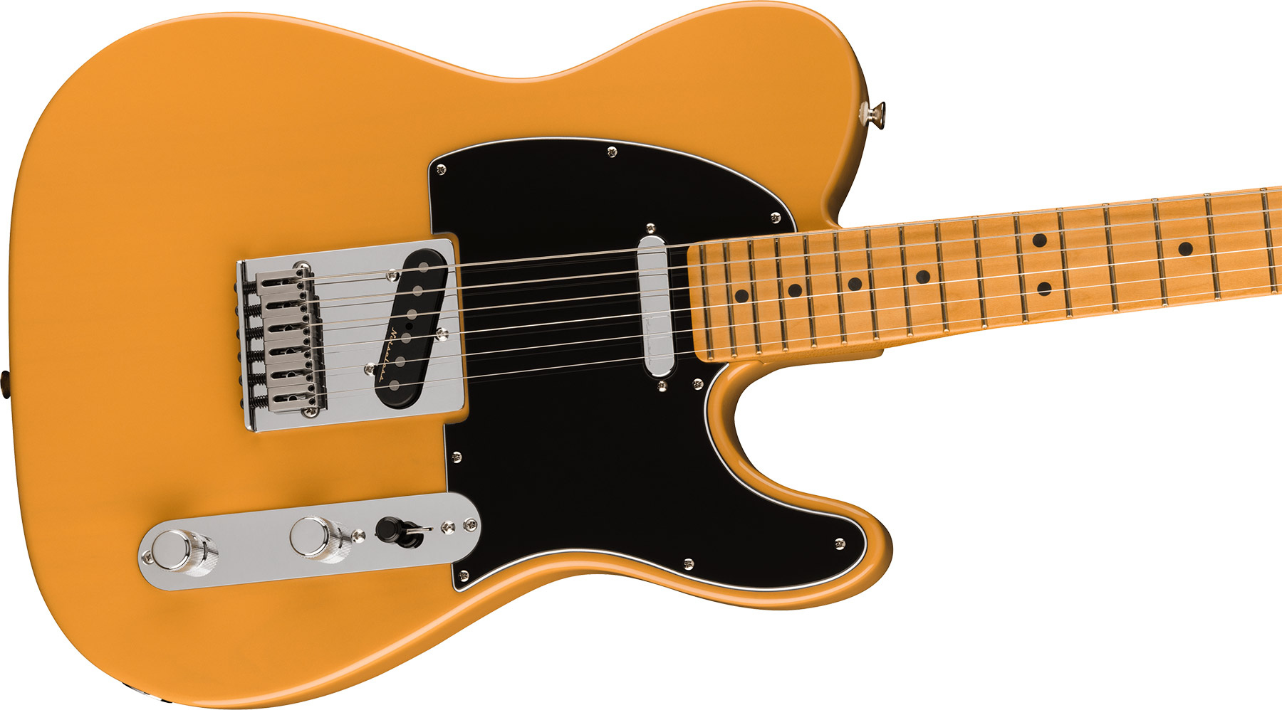 Fender Tele Player Plus Mex 2023 2s Ht Mn - Butterscotch Blonde - Guitarra eléctrica con forma de tel - Variation 2