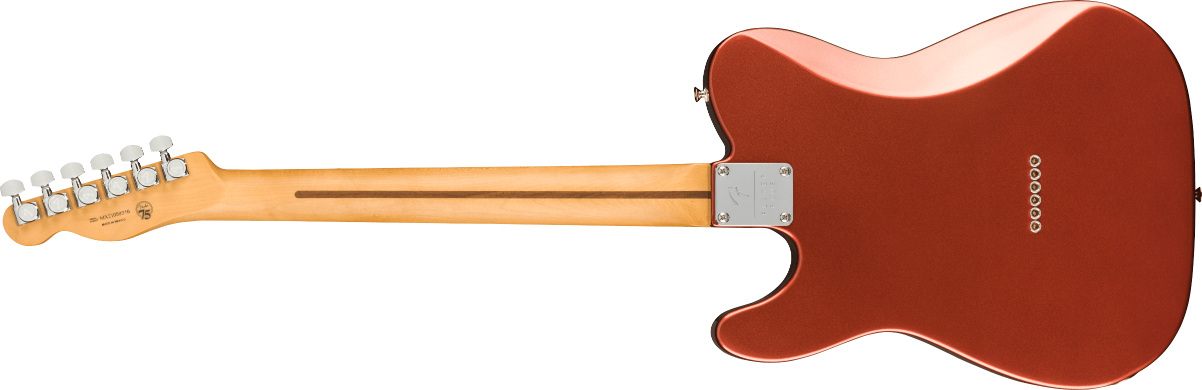 Fender Tele Player Plus Mex 2s Ht Mn - Aged Candy Apple Red - Guitarra eléctrica con forma de tel - Variation 1