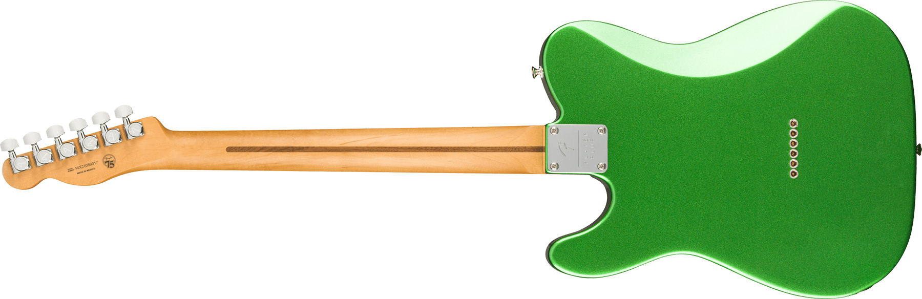 Fender Tele Player Plus Mex 2s Ht Mn - Cosmic Jade - Guitarra eléctrica con forma de tel - Variation 1