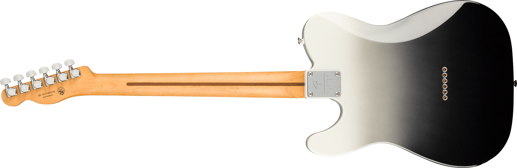 Fender Tele Player Plus Mex 2s Ht Pf - Silver Smoke - Guitarra eléctrica con forma de tel - Variation 1
