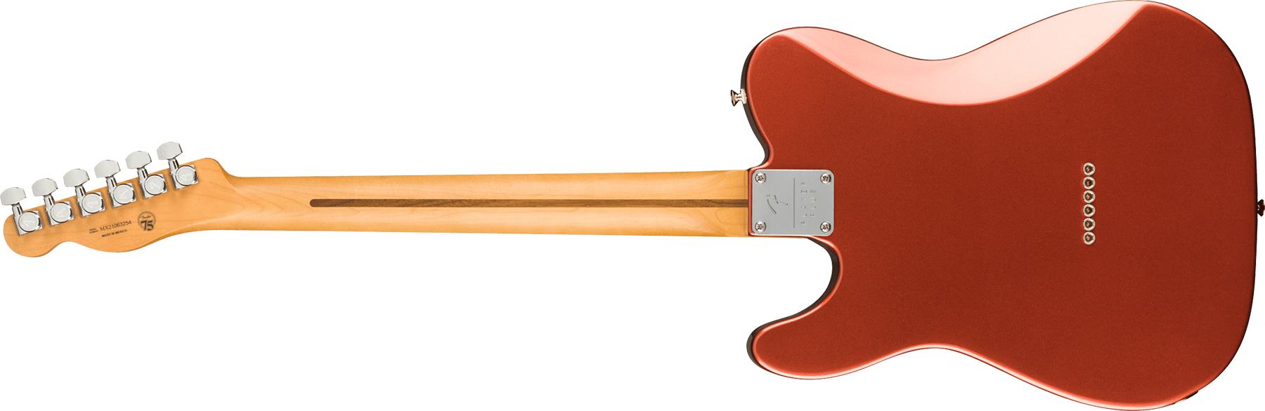 Fender Tele Player Plus Nashville Mex 3s Ht Pf - Aged Candy Apple Red - Guitarra eléctrica con forma de tel - Variation 1