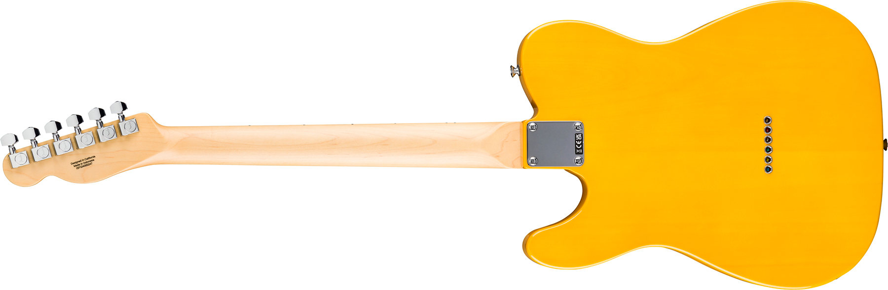 Fender Tele Standard Ind 2s Ht Mn - Butterscotch Blonde - Guitarra eléctrica con forma de tel - Variation 1
