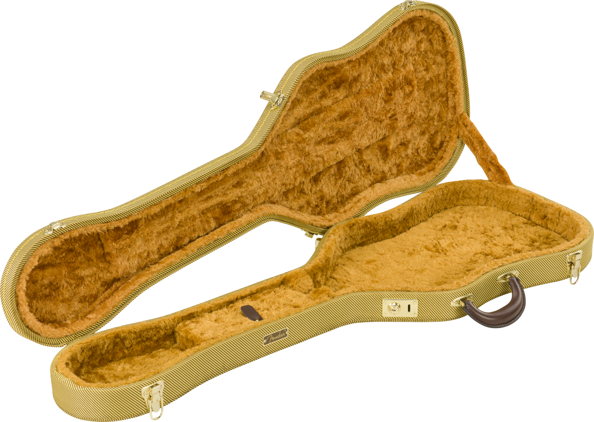 Fender Tele Thermometer Electric Guitar Case Bois Tweed - Maleta para guitarra eléctrica - Variation 1