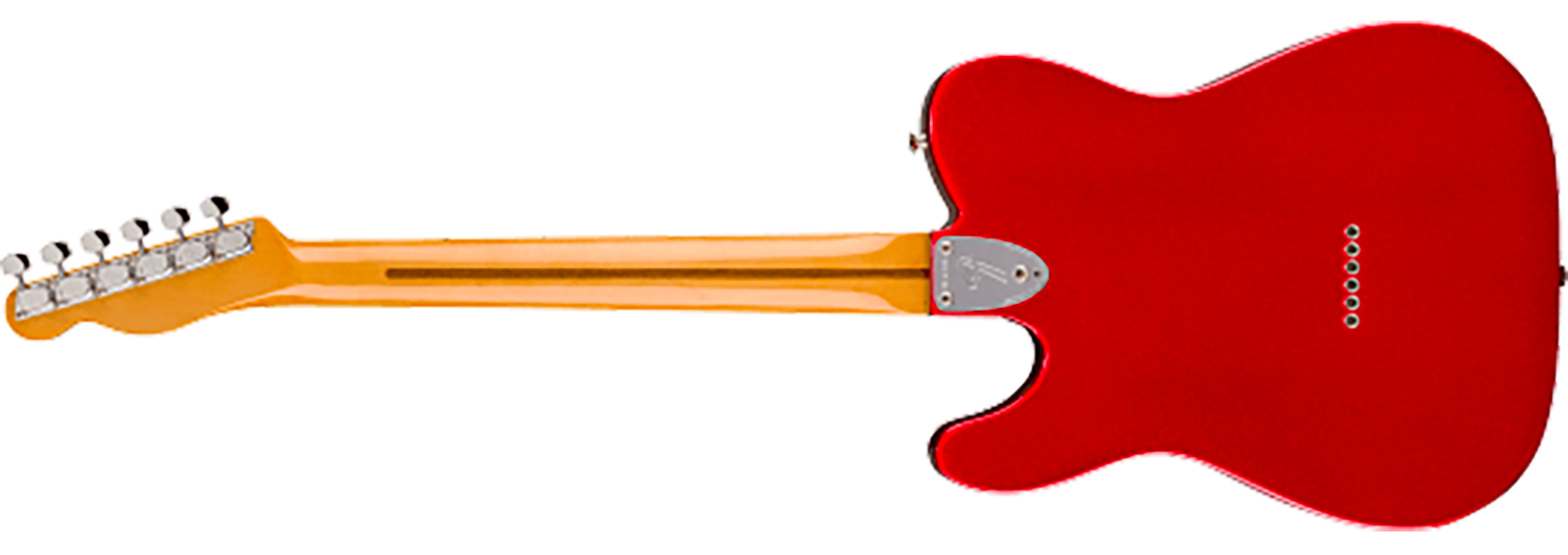 Fender Tele Thinline 1972 American Vintage Ii Usa 2h Ht Mn - Candy Apple Red - Guitarra eléctrica con forma de tel - Variation 1