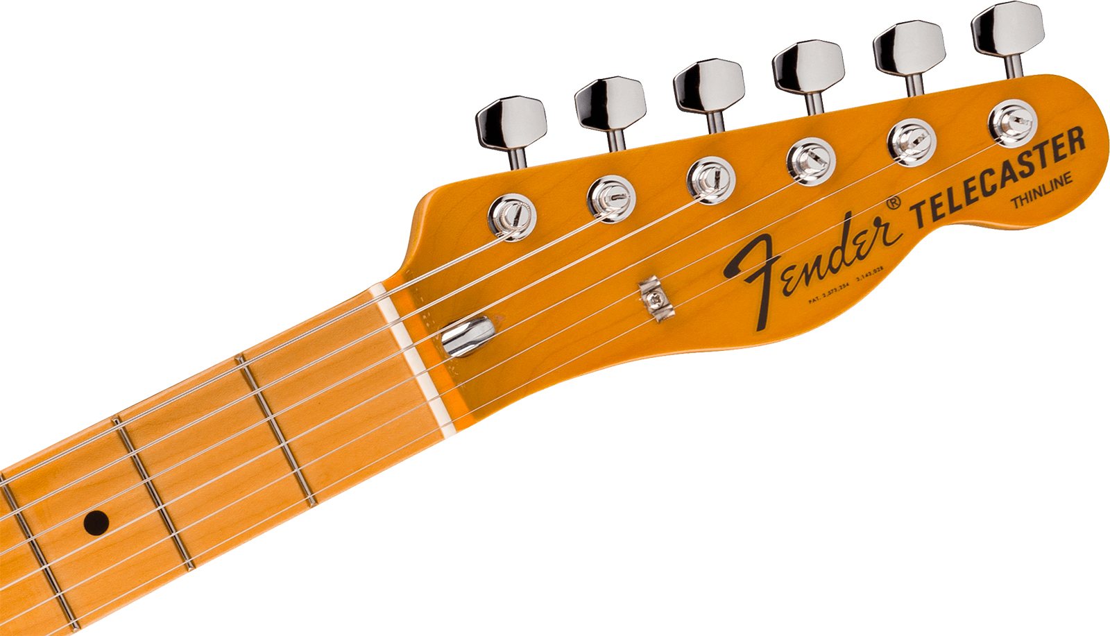Fender Tele Thinline 1972 American Vintage Ii Usa 2h Ht Mn - Candy Apple Red - Guitarra eléctrica con forma de tel - Variation 2