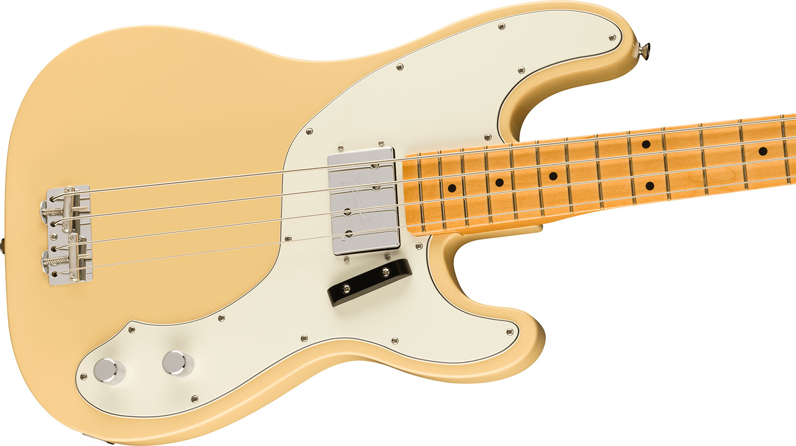 Fender Tele Bass 70s Vintera 2 Mex Mn - Vintage White - Bajo eléctrico de cuerpo sólido - Variation 2