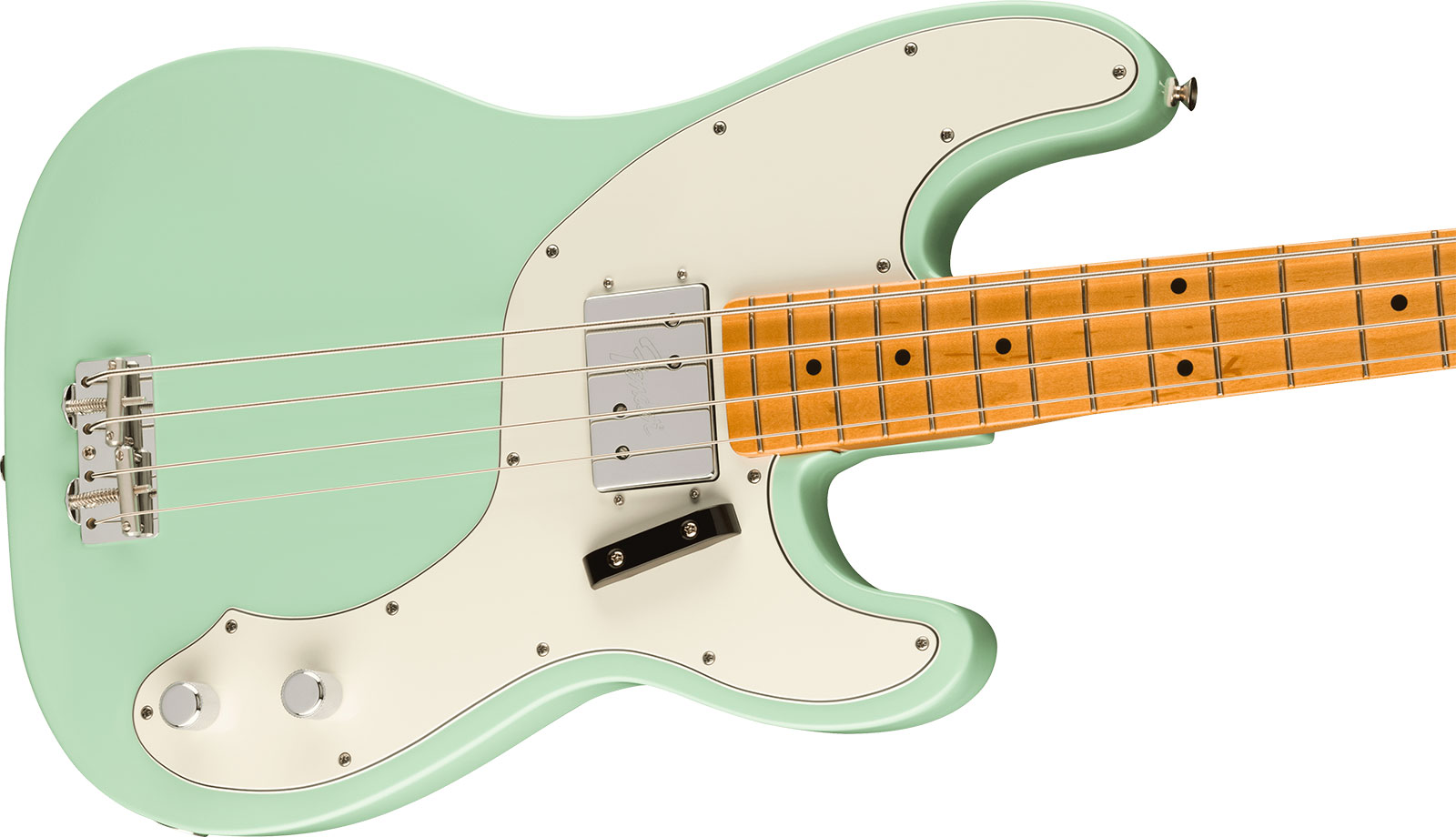 Fender Tele Bass 70s Vintera 2 Mex Mn - Surf Green - Bajo eléctrico de cuerpo sólido - Variation 2