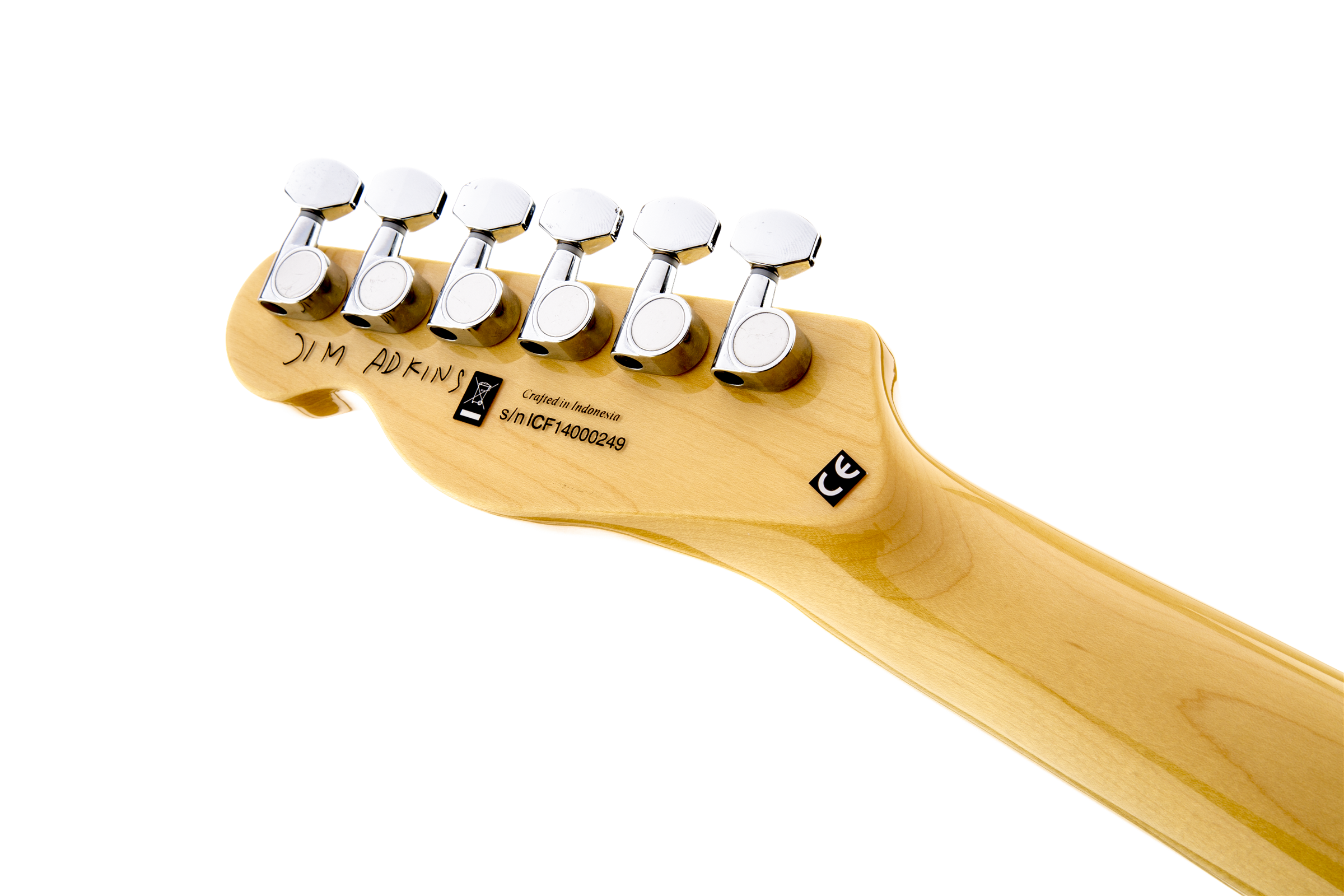 Fender Jim Adkins Tele Ja-90 Mex Signature 2p90 - Natural - Guitarra eléctrica semi caja - Variation 7