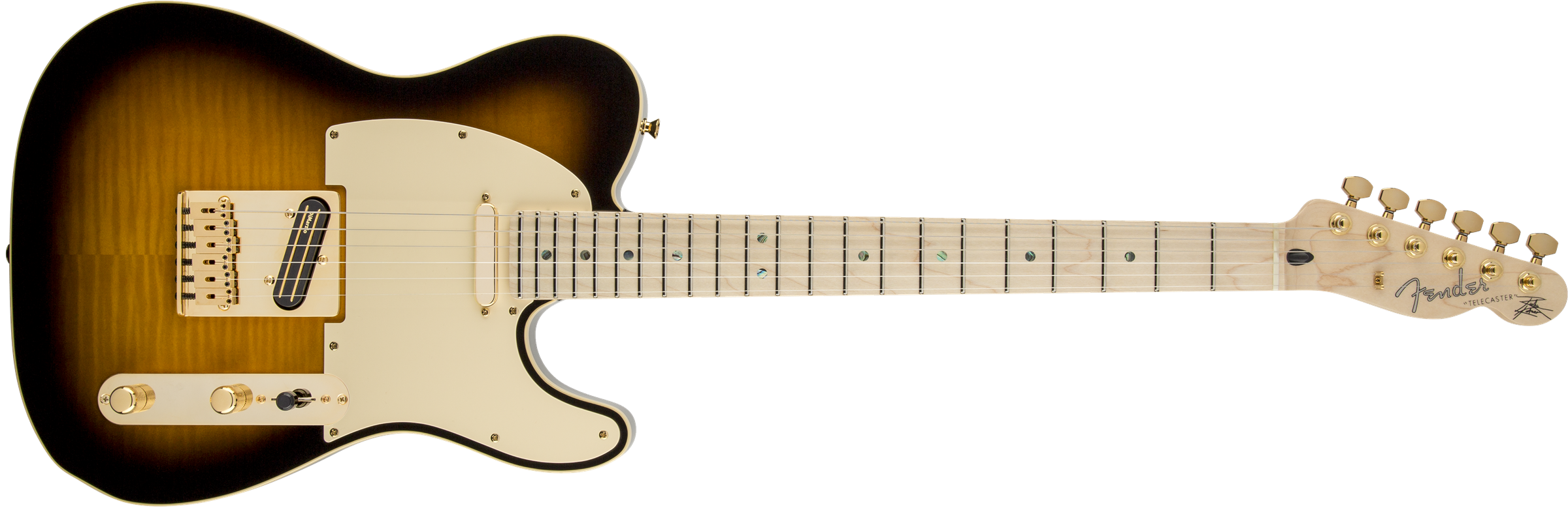 Fender Telecaster Richie Kotzen (jap, Mn) - Brown Sunburst - Guitarra eléctrica con forma de tel - Variation 1