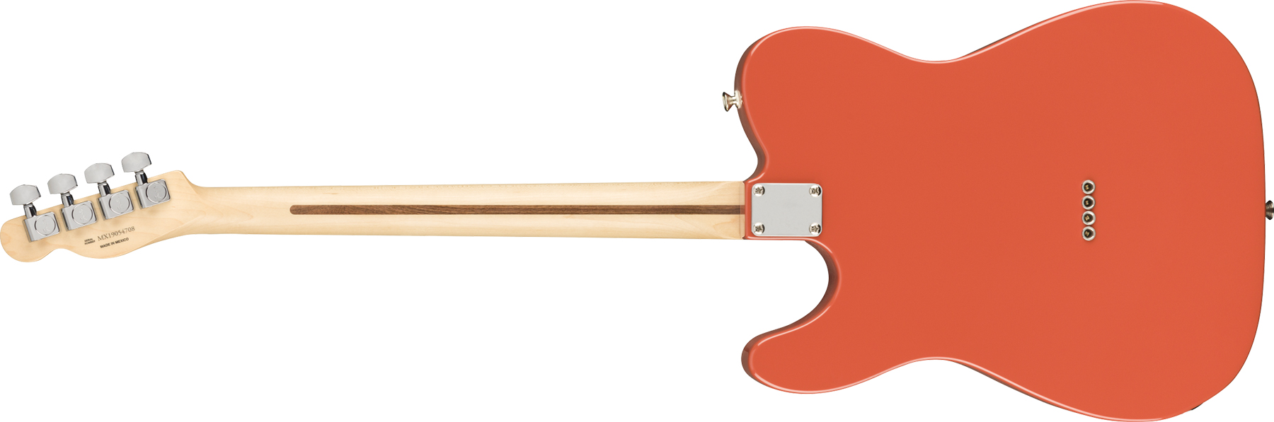 Fender Tenor Tele Alternate Reality Mex Mn - Fiesta Red - Guitarra eléctrica con forma de tel - Variation 1