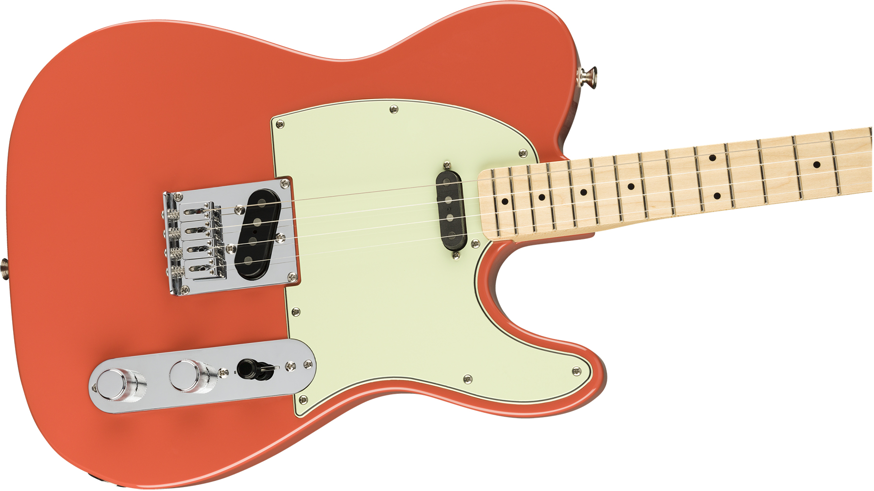 Fender Tenor Tele Alternate Reality Mex Mn - Fiesta Red - Guitarra eléctrica con forma de tel - Variation 2
