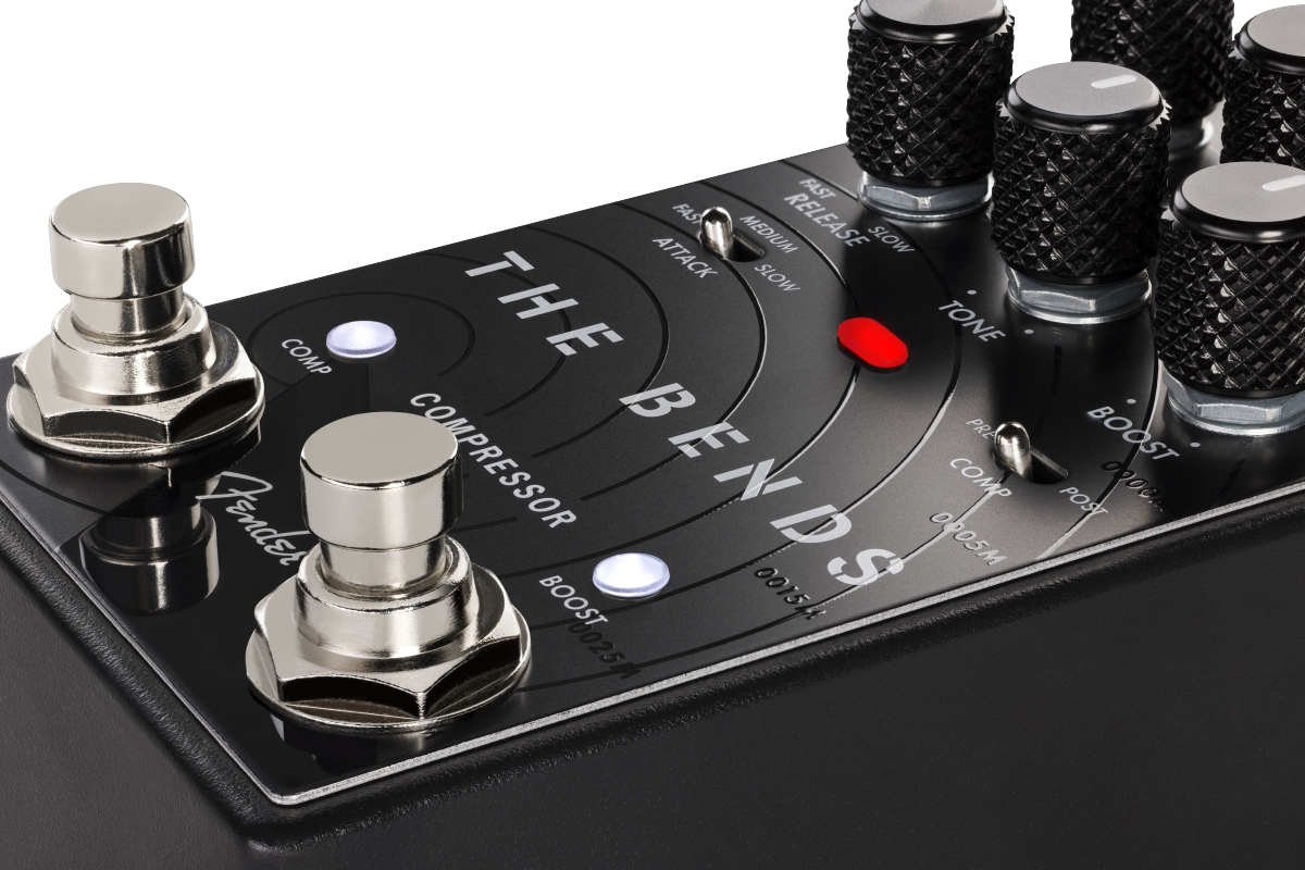 Fender The Bends Compressor V2 - Pedal compresor / sustain / noise gate - Variation 4