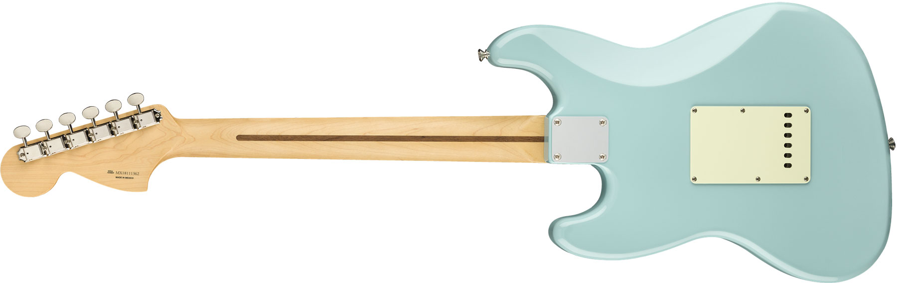 Fender The Sixty-six Alternate Reality Mex Hss Trem Mn - Daphne Blue - Guitarra eléctrica de doble corte - Variation 1