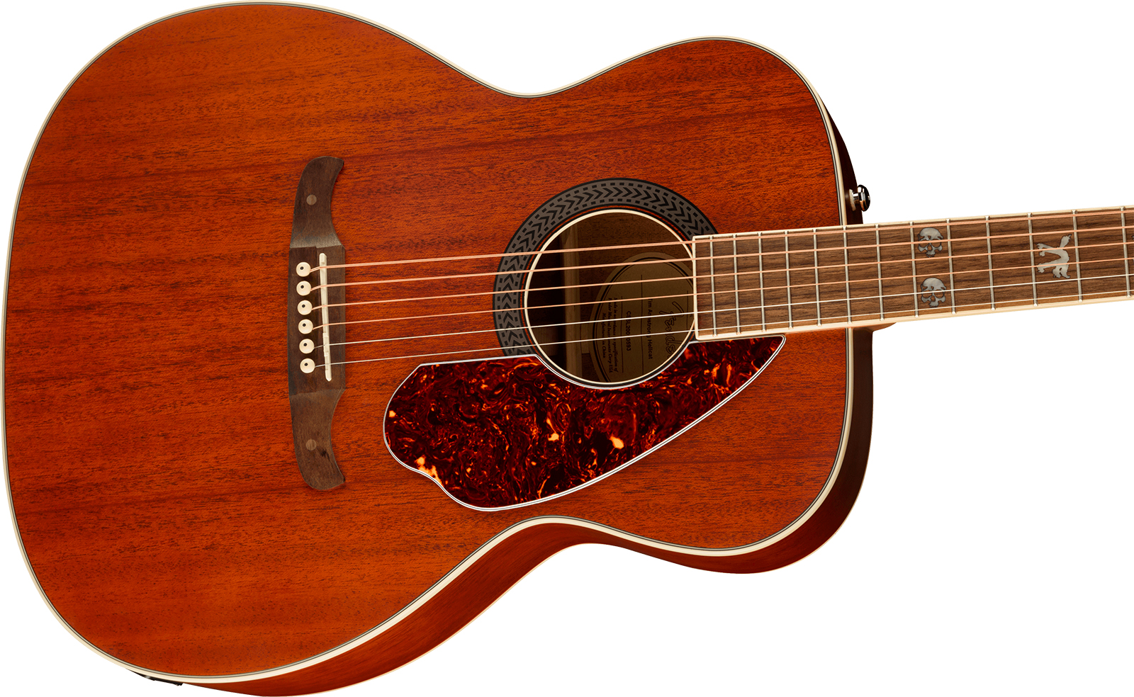 Fender Tim Armstrong Hellcat Concert Epicea Acajou Wal - Natural Satin - Guitarra folk - Variation 2